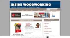 Desktop Screenshot of insidewoodworking.com